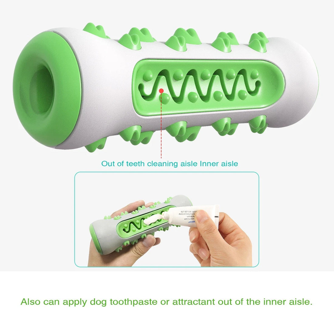Dog Dental Chew Toy – Teeth Cleaning & Toothbrush Design