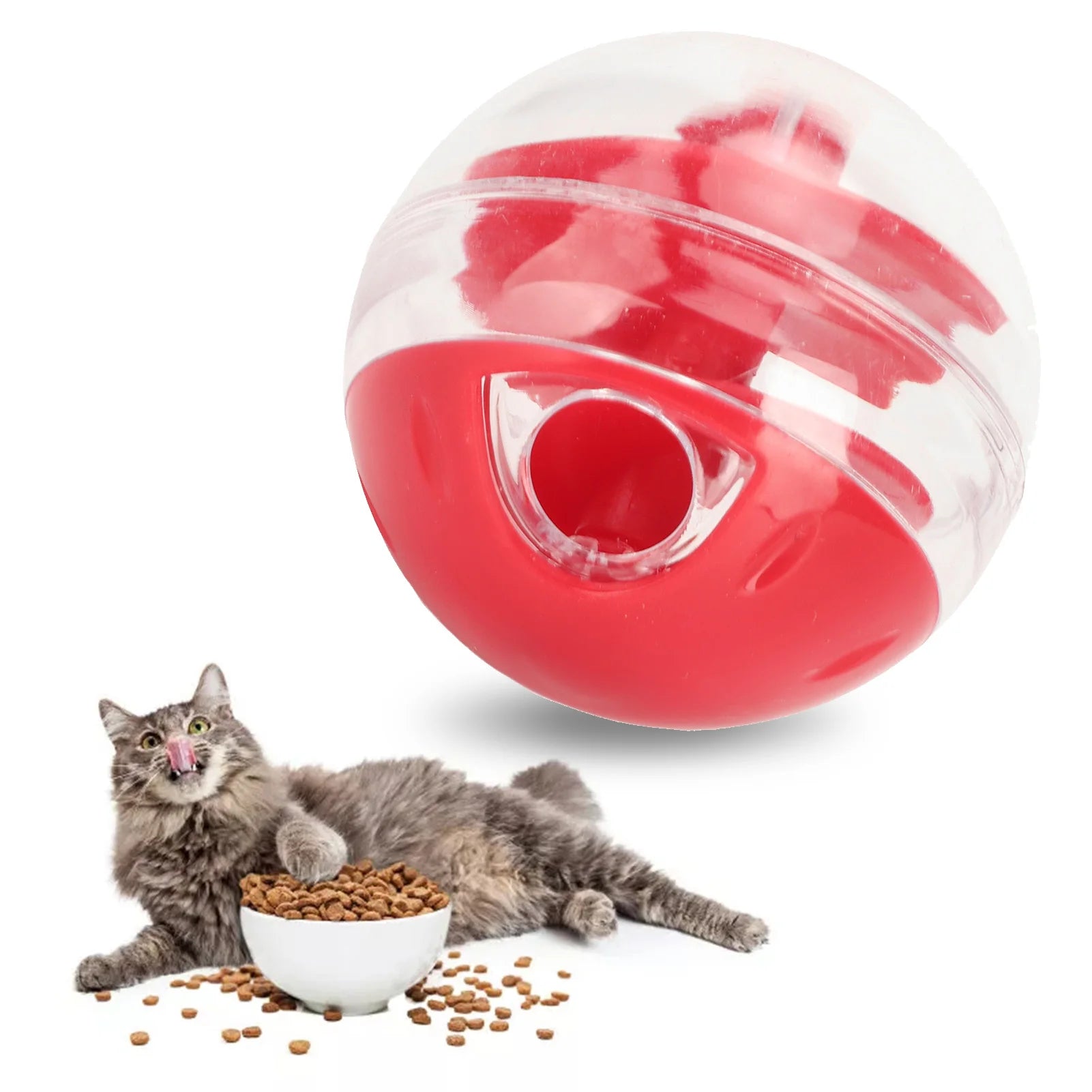 Cat Treat Ball – Interactive Slow Feeder Toy