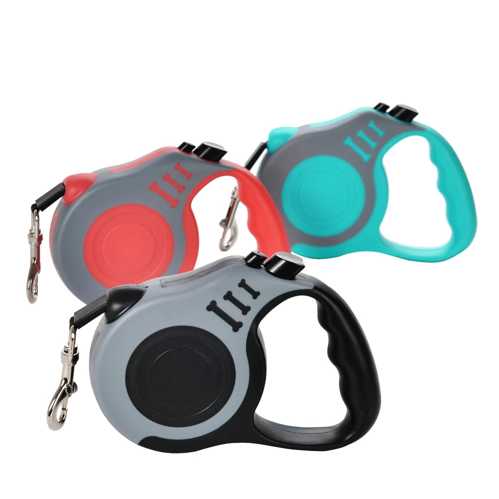 Retractable Dog Leash – Nylon with Quick-Release