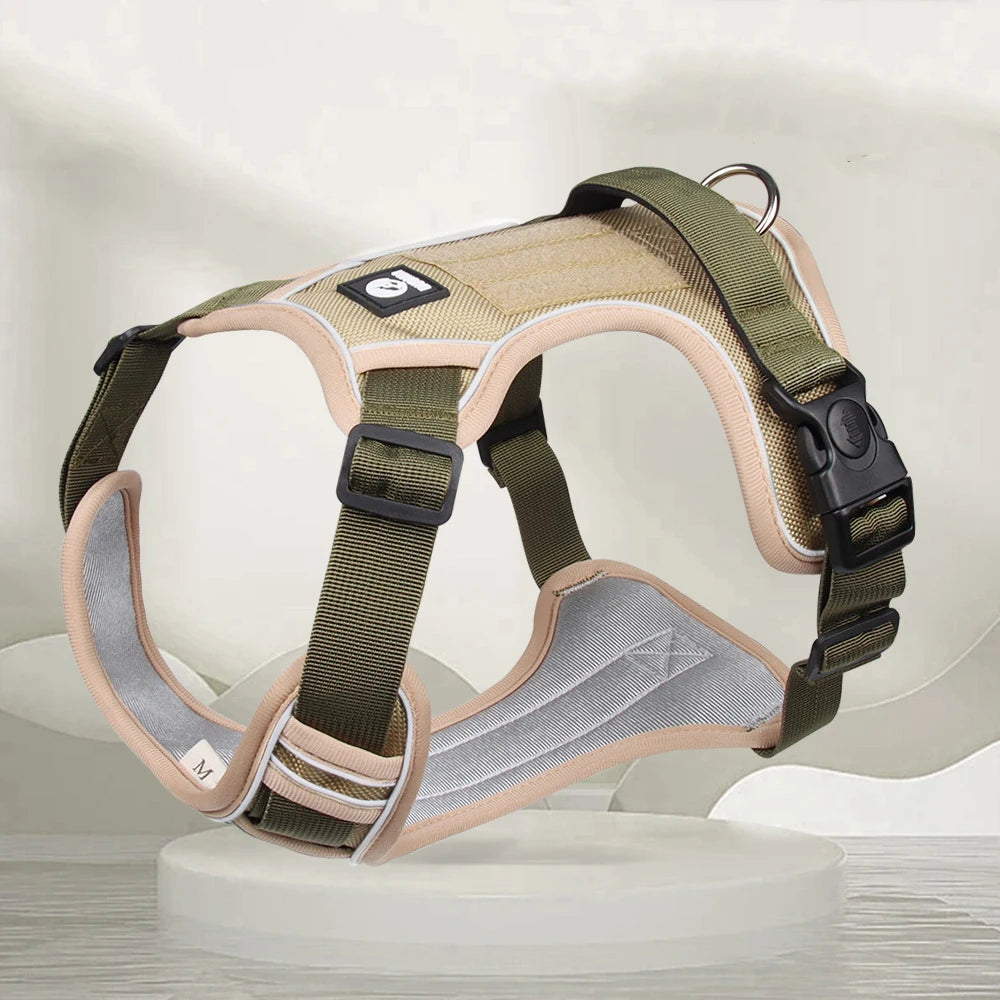 No-Pull Dog Harness – Reflective & Breathable Adjustable