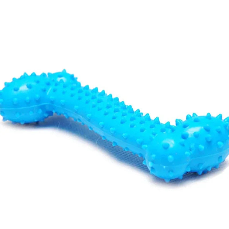 Indestructible Chew Toy – TPR Teeth Cleaning & Squeaky
