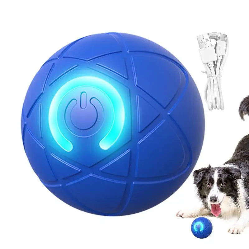 Auto Moving Dog Toy – Rechargeable & Interactive Smart Ball