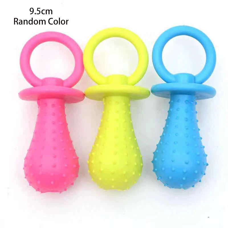 Indestructible Small Dog Chew Toy – Durable Rubber Teeth Cleaning
