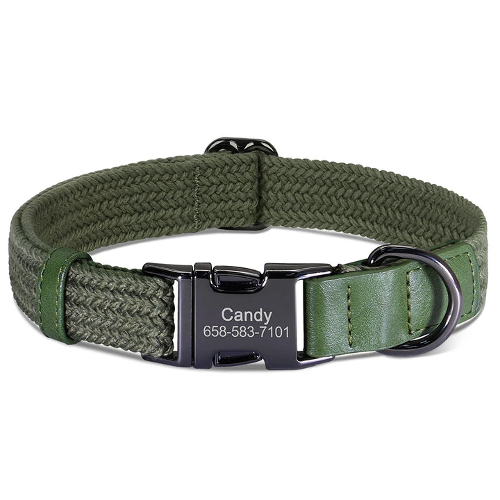 Custom Dog Collar – Free Engraved & Adjustable