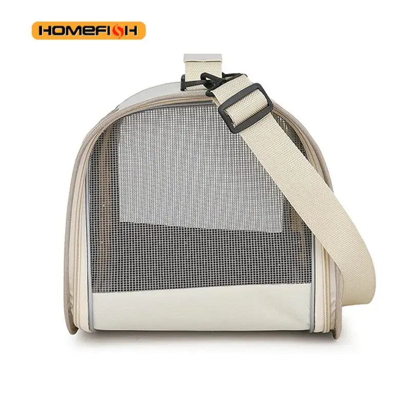 Portable Pet Carrier Bag – Foldable & Breathable Crossbody