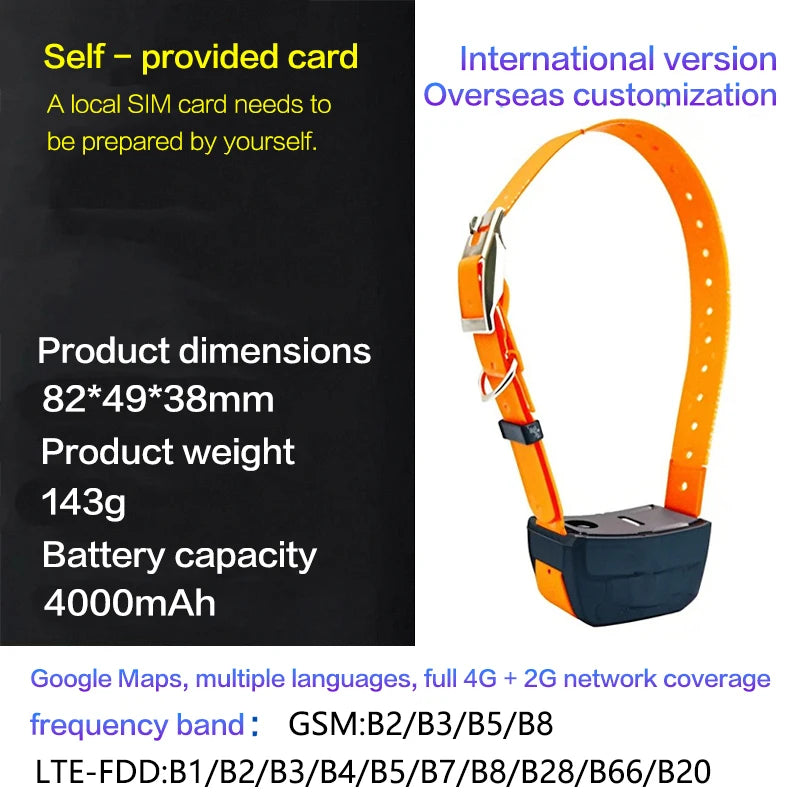 Hunting Dog GPS Tracker – Waterproof with Remote Training