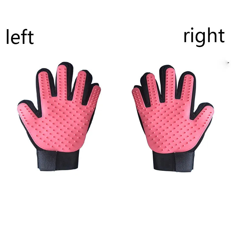 Pet Grooming Glove – Gentle Deshedding & Ergonomic Fit