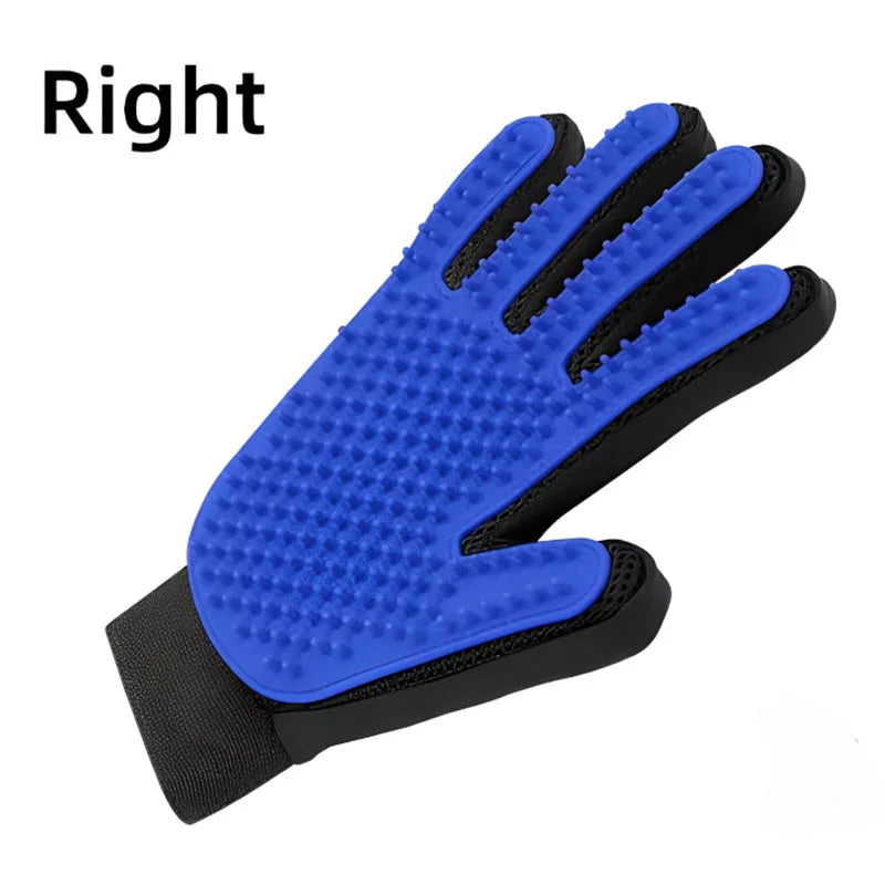 Pet Grooming Glove – Gentle Deshedding & Ergonomic Fit