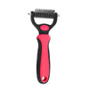 Self-Cleaning Pet Brush – Stainless Steel with 2 Sizes & 2 Colors