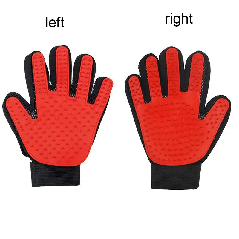 Pet Grooming Glove – Gentle Deshedding & Ergonomic Fit