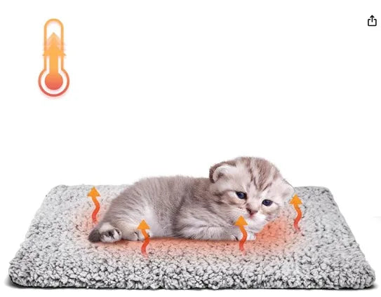 Self-Warming Pet Pad – Thermal, Washable & Non-Slip