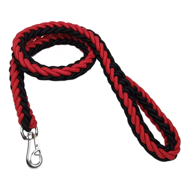Heavy-Duty Dog Leash – Braided Nylon for Large Breeds