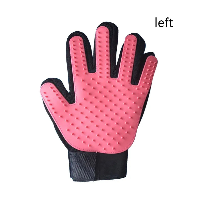 Pet Grooming Glove – Gentle Deshedding & Ergonomic Fit