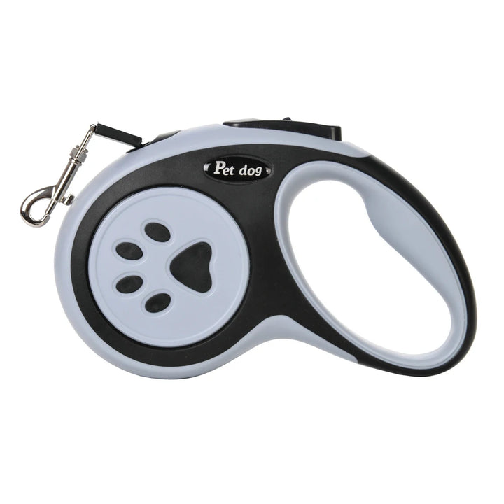 Retractable Dog Leash – 3m/5m Nylon with Quick-Release