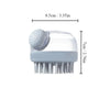 Dog Shower Brush – Shampoo Dispenser & Silicone