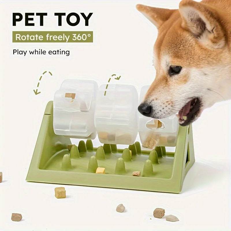 Dog Puzzle Feeder – Leak-Proof Slow Feeder Toy