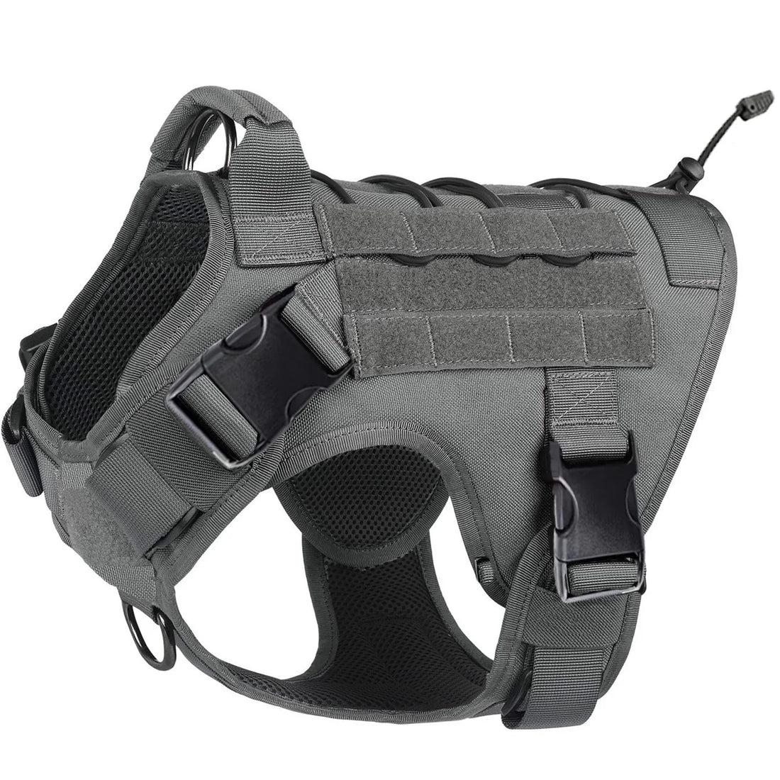 Tactical Dog Harness – Handle & Hook & Loop Panels
