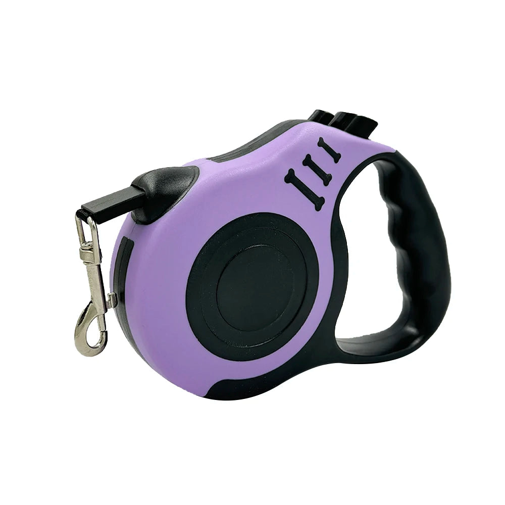 Retractable Dog Leash – Nylon with Quick-Release