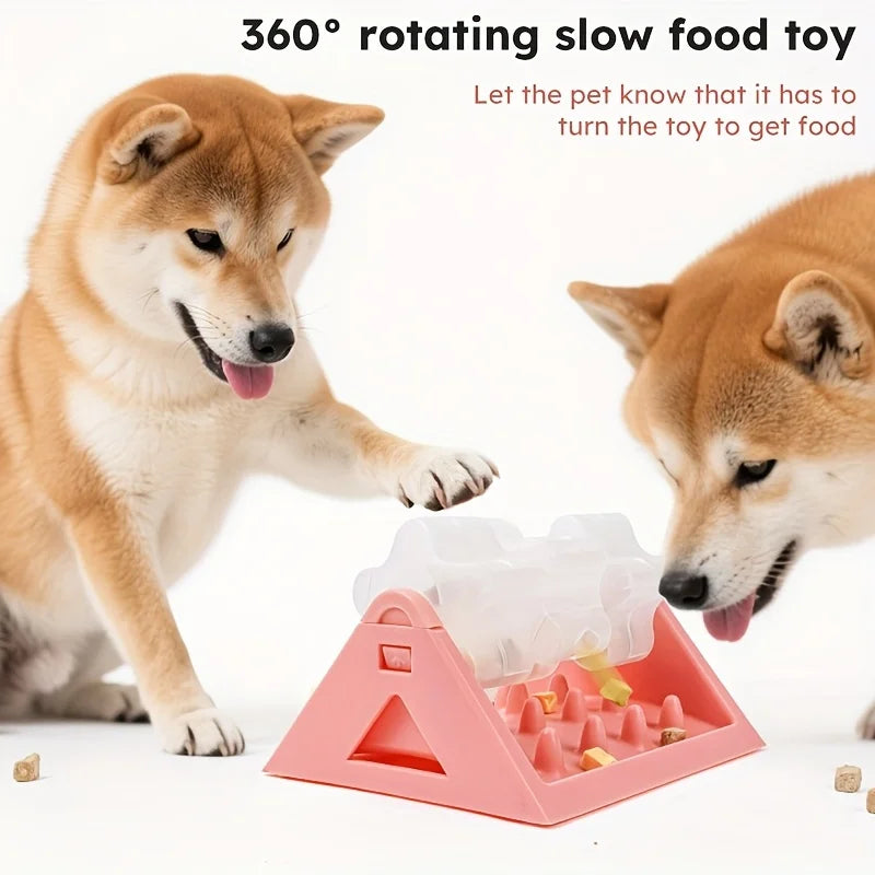 Dog Puzzle Feeder – Leak-Proof Slow Feeder Toy
