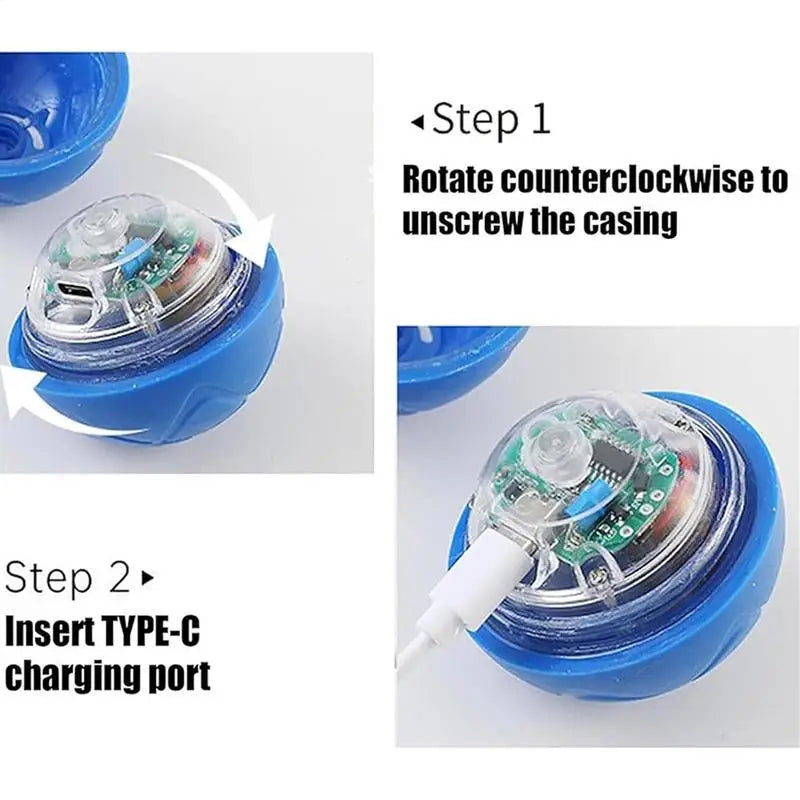 Auto Moving Dog Toy – Rechargeable & Interactive Smart Ball