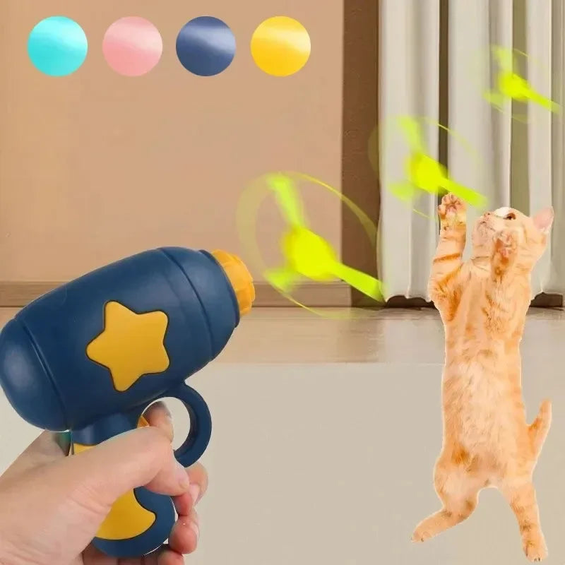 Cat Toy Launcher – Interactive Flying Disc Shooter