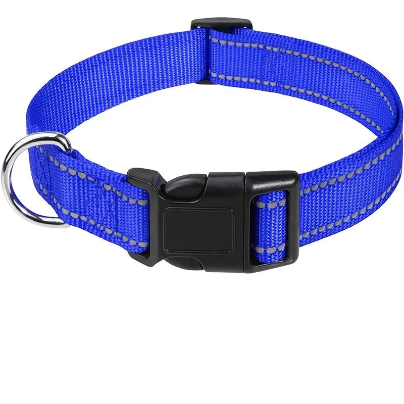 Decorative Nylon Dog Collar – Quick Release & Adjustable