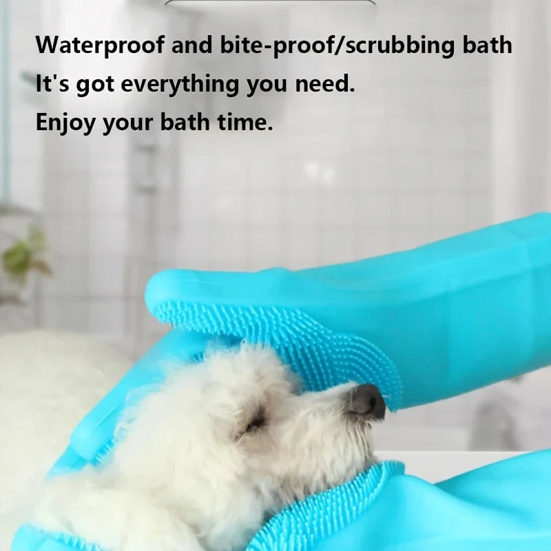Pet Grooming Glove – 2-in-1 with 3000+ Brush Heads