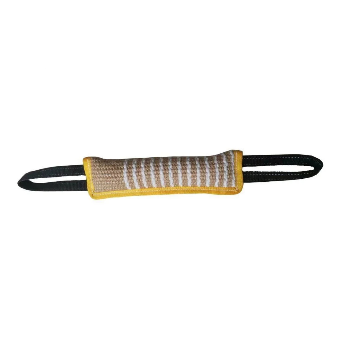 Dog Training Tug Toy – Durable Linen with Dual Handles