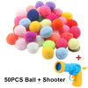 Cat Toy Launcher – Interactive with Stretch Plush Balls
