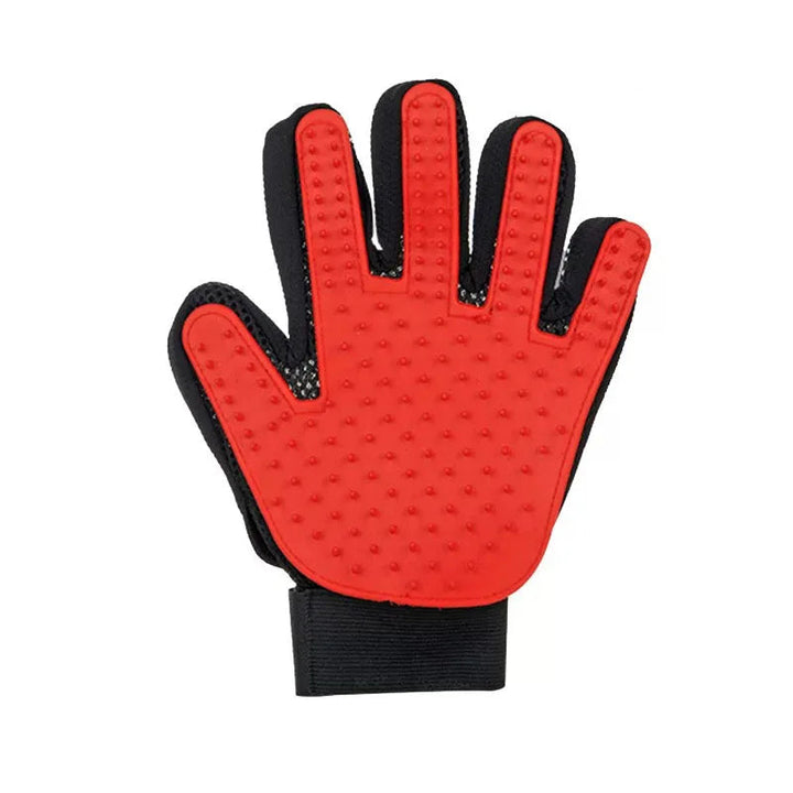 Pet Grooming Glove – Gentle Deshedding & Ergonomic Fit
