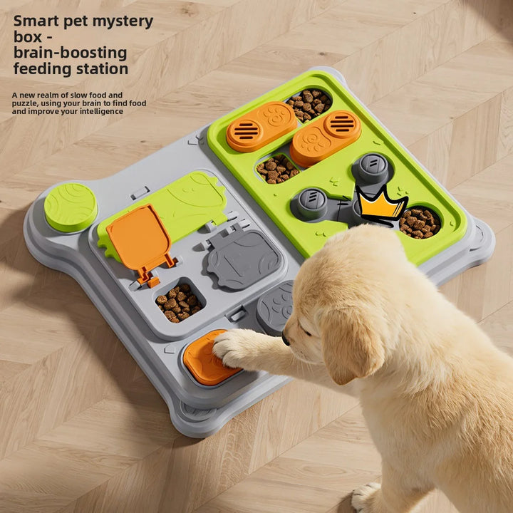 Dog Puzzle Feeder – IQ Training Slow Feeder Toy