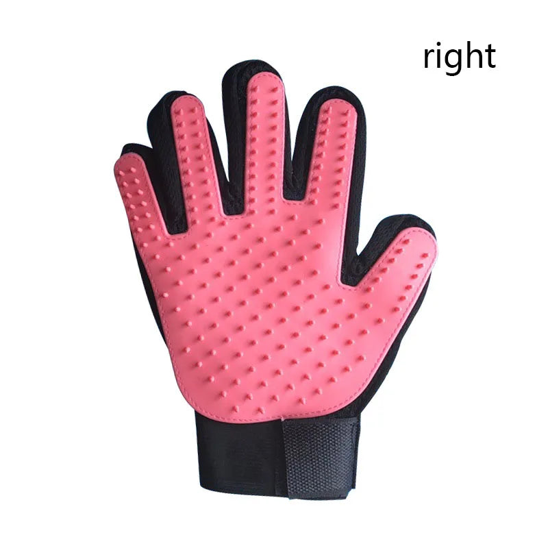 Pet Grooming Glove – Gentle Deshedding & Ergonomic Fit