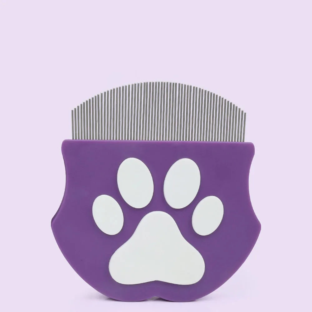 Mini Pet Face Comb – Stainless Steel & Gentle Flea Removal