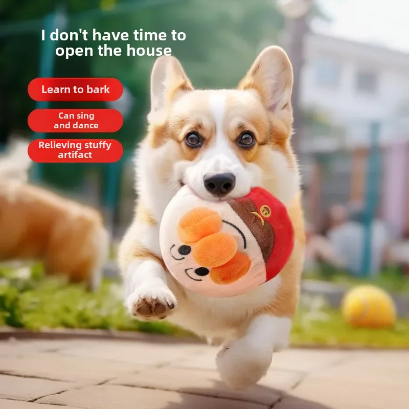 Electric Plush Dog Toy – USB Rechargeable & Interactive