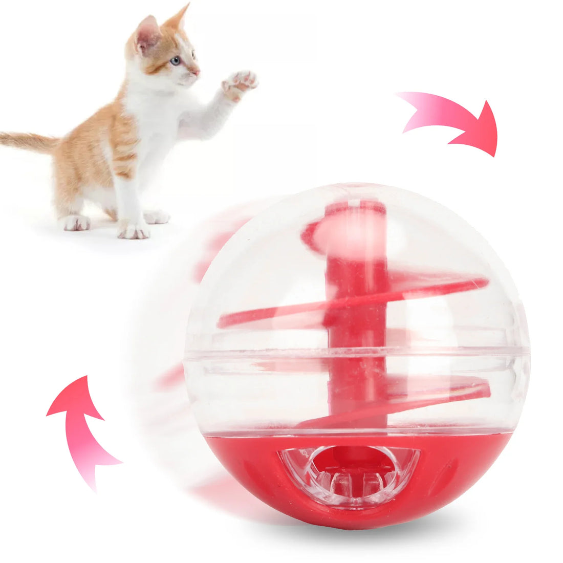 Cat Treat Ball – Interactive Slow Feeder Toy